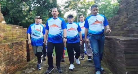 Bupati Muarojambi Nilai QRIS Cinta Bangga Paham Rupiah Temple Run 2025 Untungkan Masyarakat Muarojambi