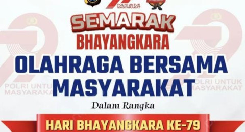 Ayo ikuti Olaraga Bersama Polda Jambi Dalam Semarak Hari Bhayangkara Ke-79,