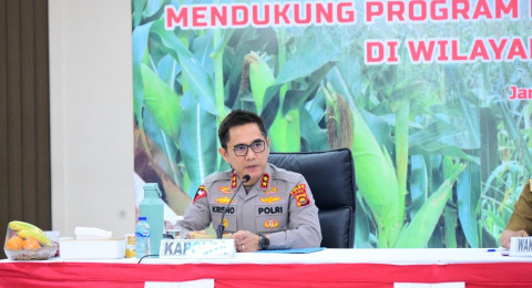 Polda Jambi Gelar Rapat Lintas Sektoral, Bahas Program Ketahanan Pangan Nasional