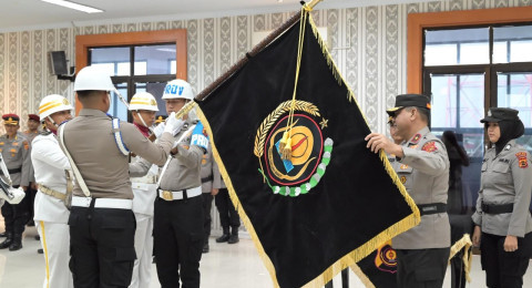 Polda Jambi Gelar Upacara Pemuliaan Nilai Tribrata. Wakapolda :  Menjadi Pengingat Akan Jatidiri Polri