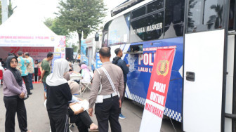 Car Free Day dan Pelayanan Kesehatan, Wujud Kedekatan Polri dan Masyarakat