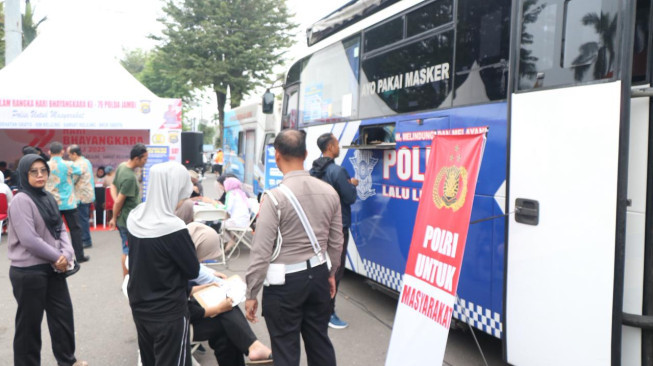 Car Free Day dan Pelayanan Kesehatan, Wujud Kedekatan Polri dan Masyarakat