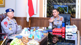 Kapolda Jambi Irjen Pol Krisno H Siregar Sambut Hangat Kunjungan Danpas Korps Brimob Polri