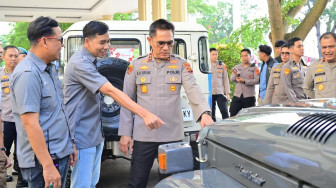 Kapolda Jambi Pimpin  Kegiatan Flag Off Land Cruiser, Perkenalkan Jambi di Kancah Nasional