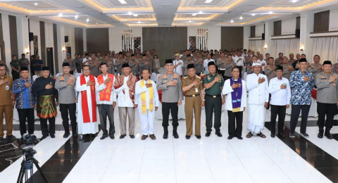 Kepolisian Daerah Jambi Gelar Do'a Bersama Tokoh Lintas Agama