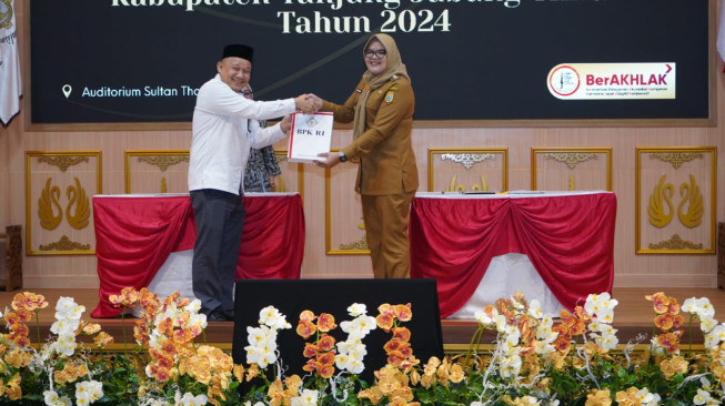 Memang Hebat Tanjabtim itu,  Raih WTP Delapan Kali Berturut Turut