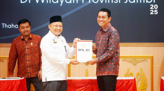 Dua Belas Kali Berturut-turut, Pemkab Batang Hari Raih Predikat WTP