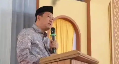 Bupati Muaro Jambi Hadiri Haflah Khatmil Qur’an di Ponpes Daarul At-Tauhid