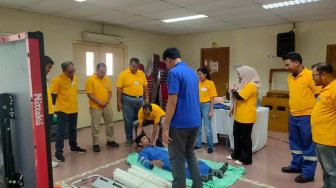 Siap dan Sigap Hadapi Kondisi Darurat, SKK Migas - PetroChina Gelar Pelatihan Penanganan Luka Bakar di Tempat Kerja