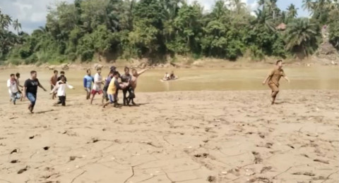 Hanyut Bersama Temannya di Sungai, Remaja Tebo Ditemukan Tewas