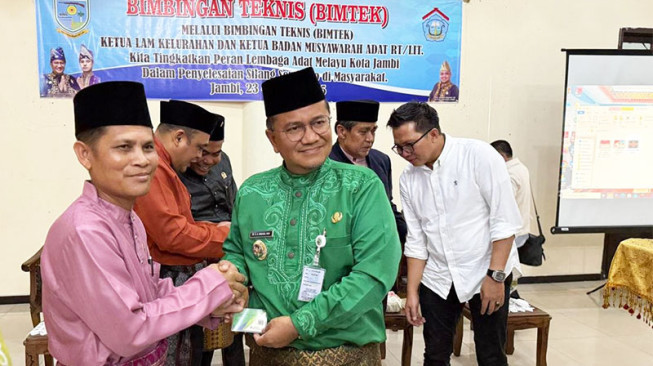 Pemkot Jambi dan BPJS Ketenagakerjaan Dorong Perlindungan Sosial bagi Lembaga Adat