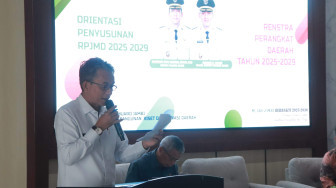 Wakil Bupati Kabupaten Muaro Jambi Junaidi H. Mahir Menghadiri Acara Rapat Orientasi Penyusunan RPJMD dan Rensta PD 2025-2029