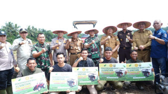 Pemerintah Kabupaten Muaro Jambi Tanam Padi Serentak Mencapai Swasembada Pangan Nasional Seluruh Indonesia