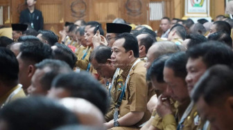 Upaya Wujudkan Program "Tiga Juta Rumah" Bupati Muaro Jambi Hadiri Rakortek di Jakarta