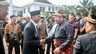Hadiri HUT Kabupaten Muratara Hurmin Harap Kerjasama Antar Daerah Makin Kuat