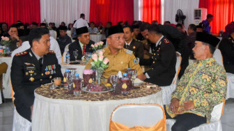Bupati Hurmin Hadiri Syukuran HUT Bhayangkara ke-79
