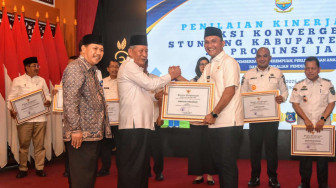Pemkab Sarolangun Raih Juara Pertama dalam Kegiatan Penilaian Kinerja Aksi Konvergensi Stunting