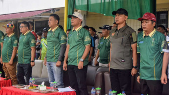 Liga Askab PSSI Sarolangun IV Resmi Bergulir, Bupati Hurmin: Saatnya Bakat Muda Unjuk Gigi