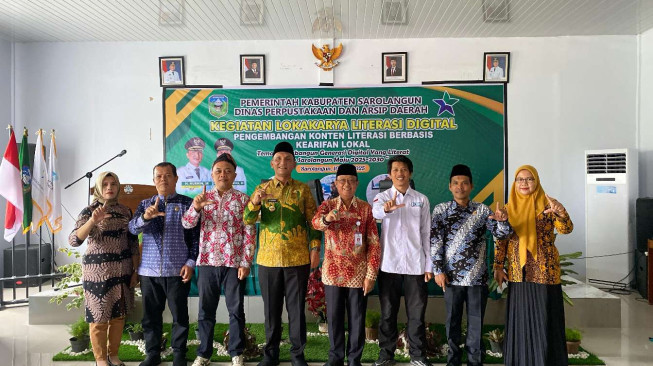 Bupati Hurmin Buka Lokakarya Literasi Digital 2025, Dorong Masyarakat Bijak Bermedia Sosial