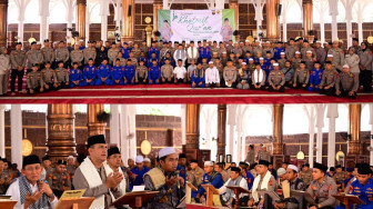 Perkuat Nilai Spiritual dan Keimanan Polda Jambi Gelar Kegiatan Khotmil Qur'an
