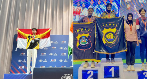 Harumkan Nama Polda Jambi Dua Personel Polda Jambi Torehkan Prestasi di Kancah Nasional dan Internasional