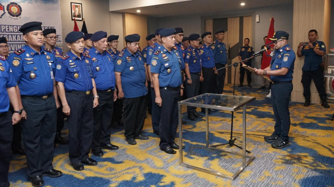 Kadis Damkartan Kota Jambi Dilantik Menjadi Ketua Apkari Jambi