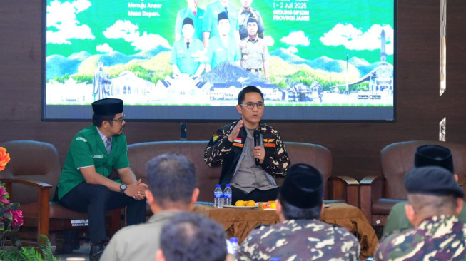 Kapolda Jambi Irjen Pol Krisno H Siregar Hadiri Acara Upgrading dan Rakorwil PW GP Ansor Provinsi Jambi