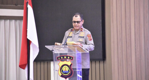 Kapolda Jambi Gelar Rakernis Pungsi Lalu Lintas TA 2025