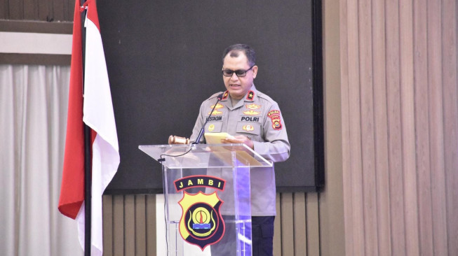 Kapolda Jambi Gelar Rakernis Pungsi Lalu Lintas TA 2025
