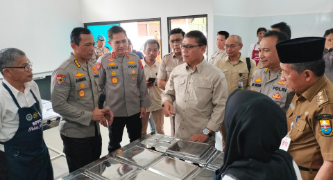 Polda Jambi Sambut Kunker Kepala Kantor Staf Kepresidenan ke Sentra SPPG Polda Jambi