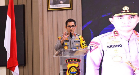 Kapolda Jambi Buka Rakernis Fungsi Binmas TA 2025