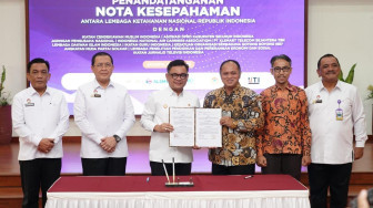 IJTI dan Lemhannas Teken MoU untuk Penguatan Wawasan Kebangsaan Jurnalis