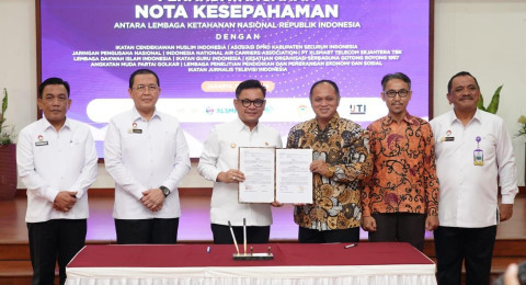 IJTI dan Lemhannas Teken MoU untuk Penguatan Wawasan Kebangsaan Jurnalis