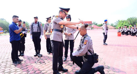 Upacara Diktukba Polri 2025, Kapolda: Selamat Datang di Lembaga Pendidikan Pelatihan Polri