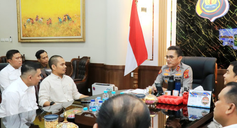 Kapolda Jambi Sambut Hangat Kunjungan HIPMI Jambi, Sinergi Bangun Ekosistem Ekonomi Sehat dan Inklusif di Jambi