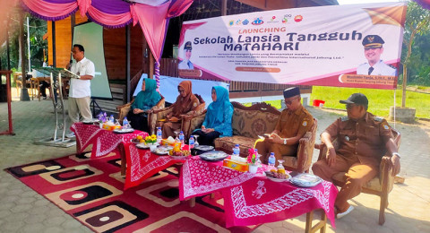 Selantang Matahari Diluncurkan, SKK Migas—PetroChina Bekali Ketrampilan Lansia di Tanjabtim