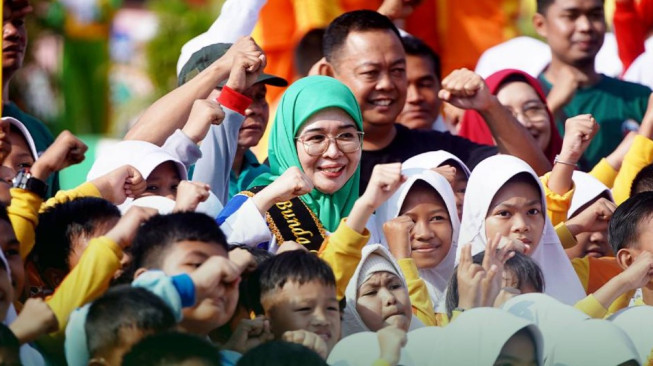 Peringatan Hari Anak Nasional di Batang Hari Berlangsung Meriah