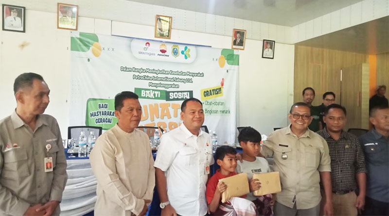 SKK Migas — PetroChina International Jabung Ltd mengadakan kegiatan khitanan gratis di Kecamatan Geragai, Kabupaten Tanjung Jabung Timur | henrosta