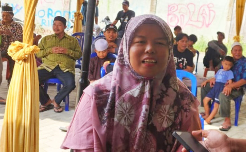 Orang tua peserta khitanan massal gratis, Siti Aminah | swd