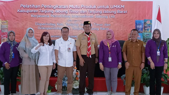 Pelaku UMKM Tanjabtim dan Tanjabbar Sambut Positif Pelatihan Peningkatan Mutu Produk SKK Migas—PetroChina