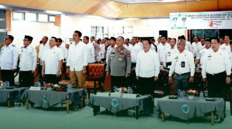 Bupati Fadhil Arief Hadiri Peluncuran Koperasi Merah Putih