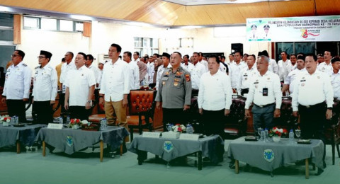 Bupati Fadhil Arief Hadiri Peluncuran Koperasi Merah Putih