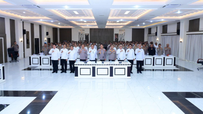 Kapolda Jambi Buka Taklimat Awal Audit Kinerja Itwasum Polri Tahap II Tahun Anggaran 2025