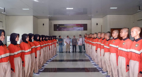 Sekda Kabupaten Muaro Jambi Hadiri Pendidikan dan Pelatihan Paskibraka Kabupaten Muaro Jambi Tahun 2025