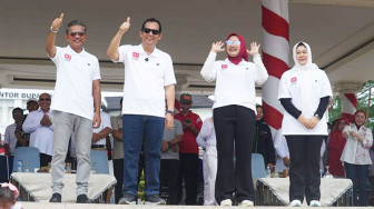 Pawai Karnaval di Muaro Jambi Dihadiri Menteri dan Gubernur