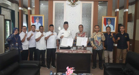 Dorong Sinkronisasi Kebijakan Pusat dan Daerah dalam Pengelolaan Anggaran, Pemkab Sarolangun dan DJPb Teken MoU