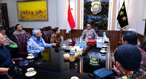 Kapolda Jambi Sambut Hangat Kunjungan CC PT Pertamina