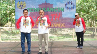 Wakil Bupati Muaro Jambi Hadiri Temu Kangen 40 Tahun SMP Negeri 1 Kota Jambi
