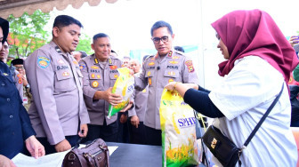 Kapolda Jambi Pantau Langsung Kegiatan Launching GPM di GOR Kota Baru