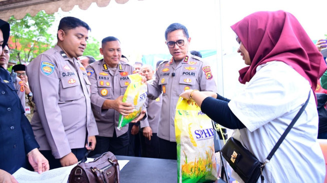 Kapolda Jambi Pantau Langsung Kegiatan Launching GPM di GOR Kota Baru